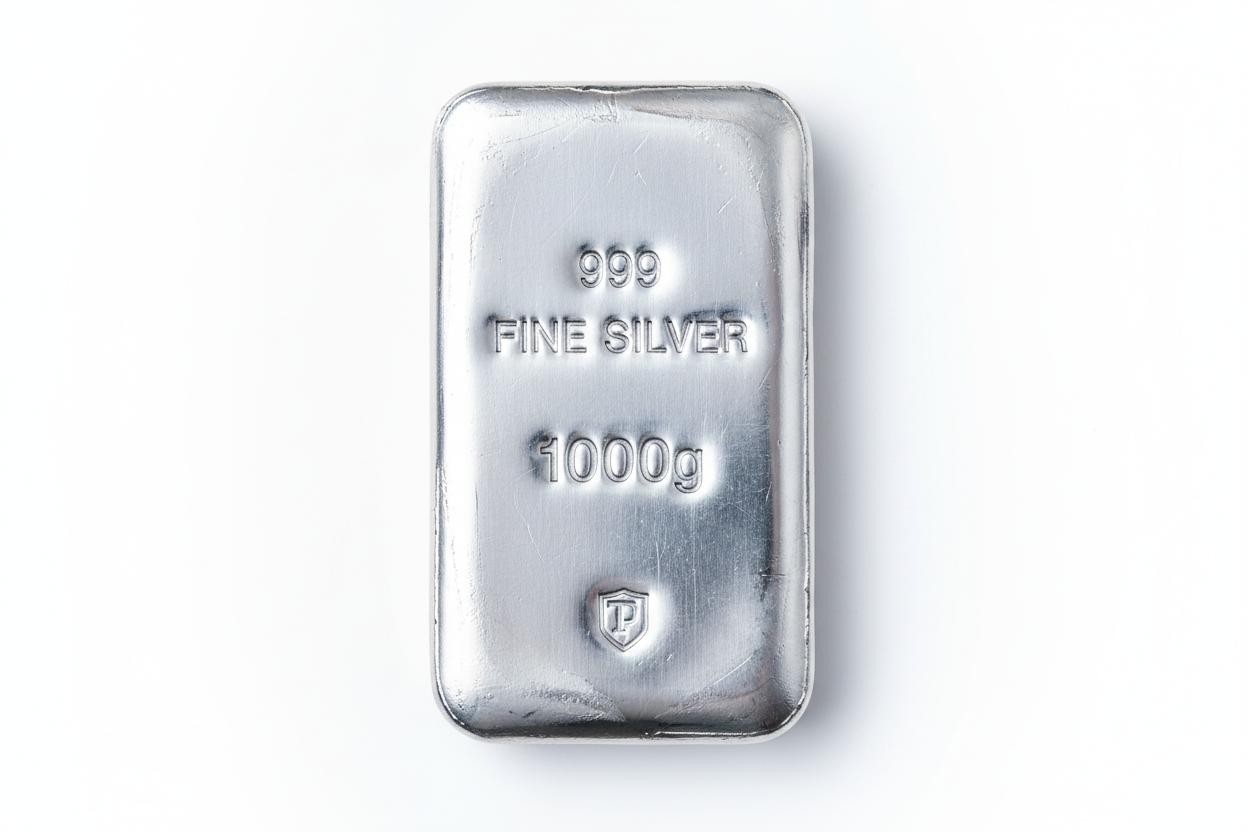 1kg Silberbarren